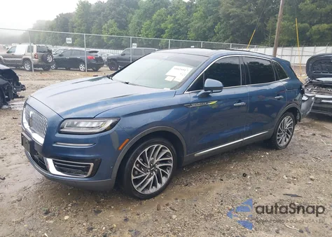 2019 Lincoln Nautilus Reserve z USA, uszkodzony, nr VIN 2LMPJ8L93KBL53791
